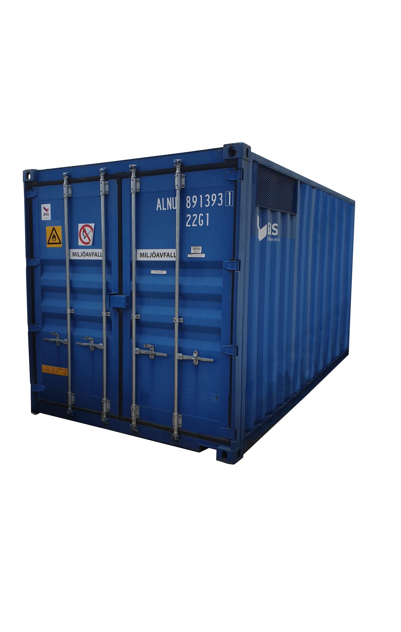 20' kemikalieförråd