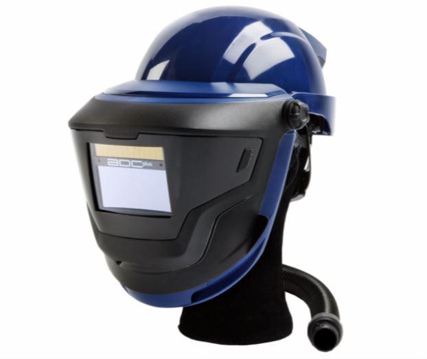 Svetshjälm m. friskluftsenhet
