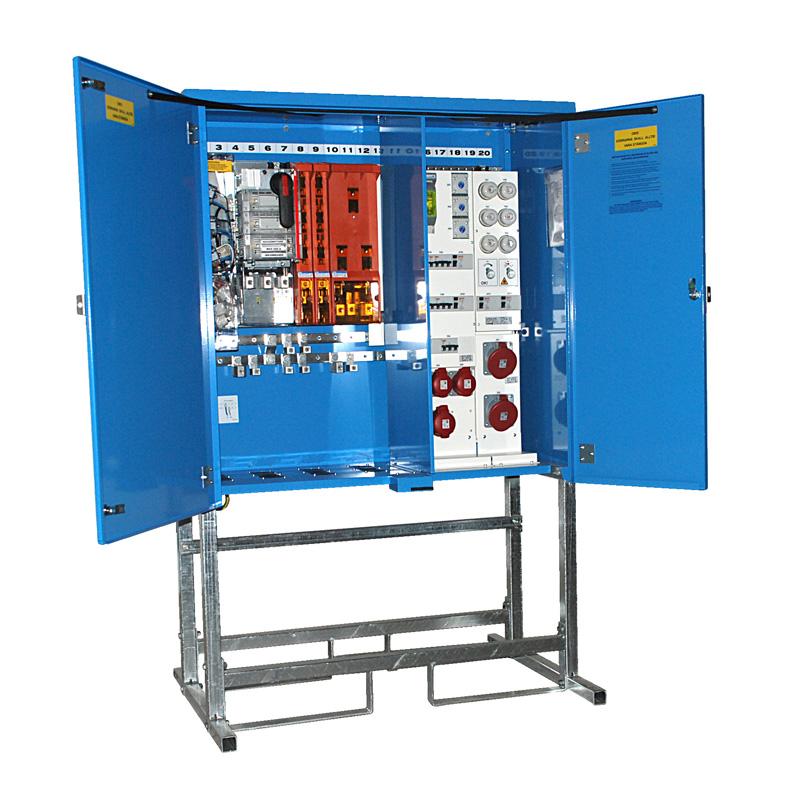 Huvudcentral, strömstyrka 200/250A